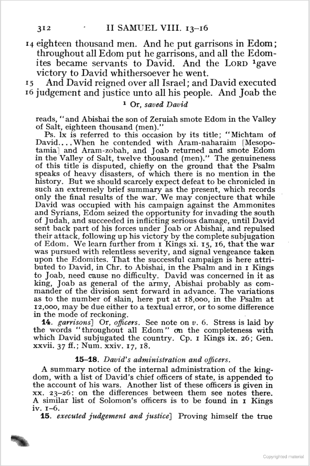 The Cambridge Bible for Schools and Colleges, p. 312